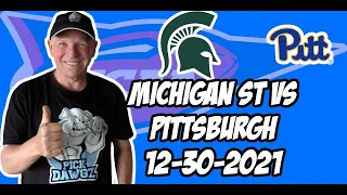 Michigan State vs Pittsburgh 12/30/21 College Football Picks and Predictions Peach Bowl