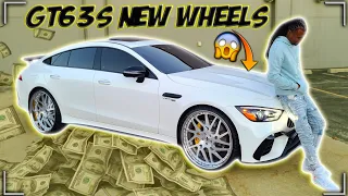 JUST PUT 24INCH FORGIATOS ON MY AMG GT63S MERCEDES BENZ 💪