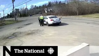 Video shows N.S. shooting suspect shortly before he was caught