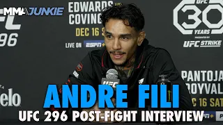 Andre Fili Breaks Down First TKO Win Since July 2019, Opens Up on Mental Doubts | UFC 296