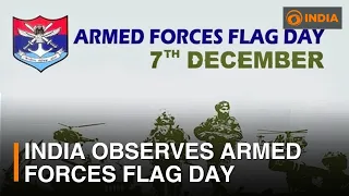 India observes Armed Forces Flag Day and more updates | DD India News Hour