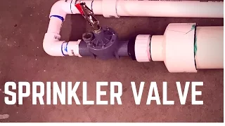 How to Modify a Sprinkler valve (for an air cannon)