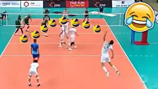 Volleyball Serves Under The Net | Funny Volleyball | (HD)