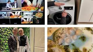 TELEVİZYONDA YEMEK PROGRAMINA KATILDIM🥰🥳SİEMENS ÇAMAŞIR VE KURUTMA MAKİNASI KURULUMU ANLATIMLI👌