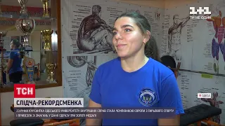 23-річна курсантка стала чемпіонкою Європи з гирьового спорту