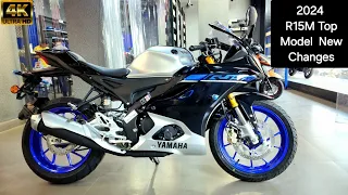 Must-See: New Color and Features in 2024 Yamaha R15M V4 | #anmotoexpo