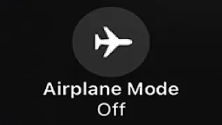 Turning off Airplane Mode during a Flight...