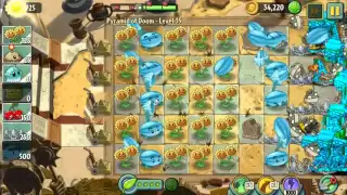 Pyramid of Doom Level 35 PvZ2 Endless Zone