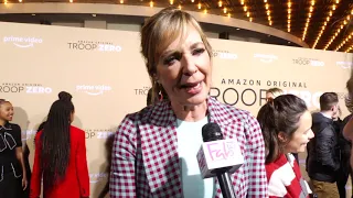 Allison Janney arrives at the "Troop Zero" world premiere