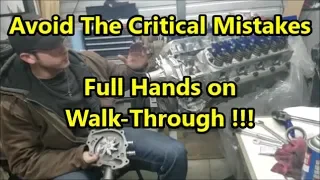 Timing Cover & Water Pump Install: FULL How To/DIY (302/351w SBF)