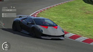 2019.12.07 Taking a Lamborghini Sesto Elemento around Nurburgring Nordschleife.