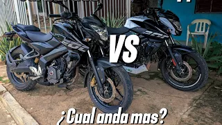 NS200 FI 2024 Vs NS 200 CARBURADA 2021 | Ambas originales ¿Cuál anda más?