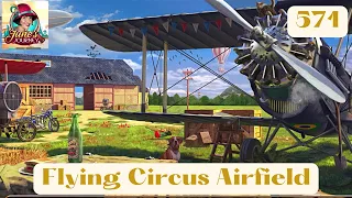 JUNE'S JOURNEY 571 | FLYING CIRCUS AIRFIELD | Sweep The Board Scene *8 Rounds*