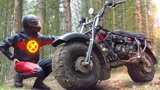 ATV Motorbike Scout. Hard tests! Cheap and simple!