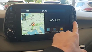 New Hyundai Tucson Multimedia and Navigation Systems 2019