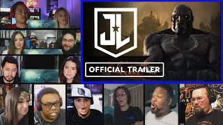 Justice League: The Snyder Cut - Official Trailer Reactions Mashup