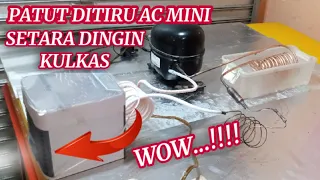 Ide Kreatif Membuat AC dari Kompresor Kulkas