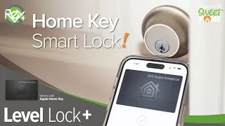 Level Lock+ Plus, HomeKit compatible smart lock with Home Key
