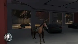 GTA 4 баг лошадь