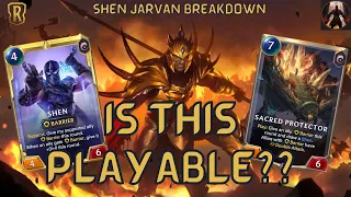 Is Shen Jarvan Barriers Actually Viable In Current Meta? | Legends of Runeterra