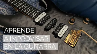 ¿Cómo improvisar en la guitarra eléctrica? - Utiliza este método  🎸😉