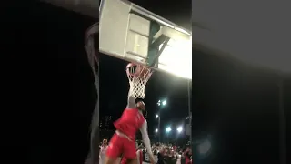 Ohio State Freshman RODDY GAYLE JR. Does not mess around in 2022 Buckeye Blacktop dunk contest