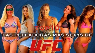 Top 10 Las peleadoras más sexys de la UFC / Hottest Female Fighters In The UFC