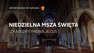 Niedzielna msza święta w języku polskim z Katedry Imenia Jezus - 3/26/2023