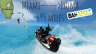 695 Miles Trip  from Miami to the Bahamas on a SeaDoo