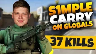 CS:GO - S1MPLE CARRY ON GLOBALS (31.05.2019)