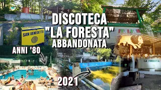 DISCOTECA "LA FORESTA" ABBANDONATA! LOCALE SIMBOLO DEGLI ANNI '80 FALLITO NEL 2010 DOPO UN DISASTRO!