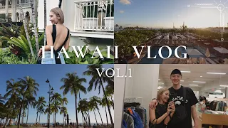 【 Hawaii vlog 】vol .1✈️💕 空港での様子、ハワイDay1 ショッピングなど👜✨