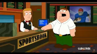 Family Guy Peter Griffin bets on College Football