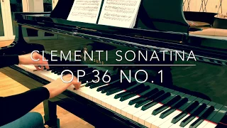 ABRSM Grade 3 A:2 Clementi Sonatina in C, Op.36 No.1 2023-2024  Vivace and All Three movement