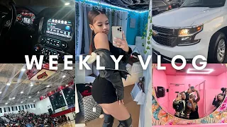 WEEK IN MY LIFE: New CAR, College Move in, Cheer Vlog, Birthday Dinner, Grwm, and More!