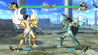 Phoenix Ikki God Cloth vs Dragon Shiryu God Cloth (Hardest AI) - Saint Seiya: Soldiers' Soul