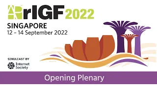 APrIGF 2022 Opening Plenary