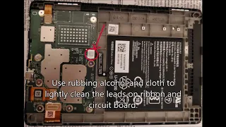 How to repair a Kindle Paperwhite with battery error and no charge light