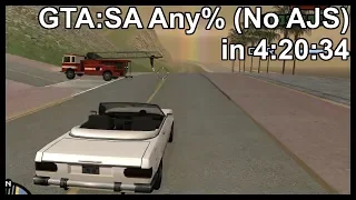 GTA:SA Any% No AJS in 4:20:34