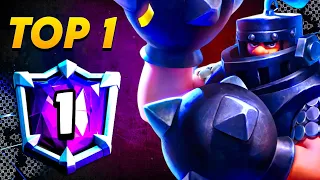 This Mega Knight Deck just got *TOP 1* in Clash Royale