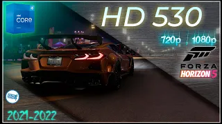 Forza Horizon 5 on LOW-END LAPTOP IGPU        ( HD 530 | i7-6700K, i5-6500 IGPU)