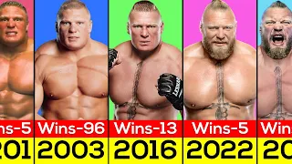 WWE Brock Lesnar Win Loss Record (2000-2023)