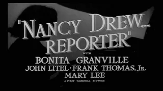 Nancy Drew, Reporter (1939) Mystery Crime Comedy