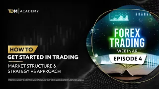 How to get started in trading | Episode 4 - Market structure & Strategy vs Approach