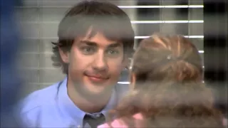 The Office - You look like you need to tell me something - Jim & Pam