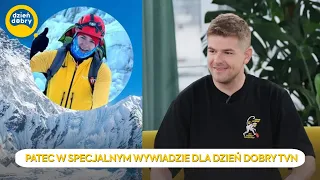 JEDYNY TAKI WYWIAD: Kuba "Patec" Patecki zdobył Mount Everest!⛰️ | Dzień Dobry TVN