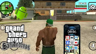 GTA San Andreas Android - mod iPhone 12 Pro Max para ANDROID (fixo) [ Cleo, txt ]