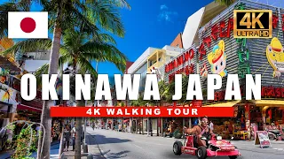 🇯🇵 Okinawa, Japan 4K Walking Tour 🌴 Summer Beach town in Naha, Okinawa | 4K HDR 60fps