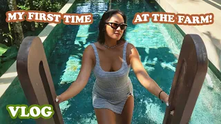 Vlog: First Time At The Farm! (Wellness + Detox Week) | Laureen Uy