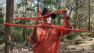 5 ways to tie a Truckers hitch including how to do the fastest way to tie and untie it